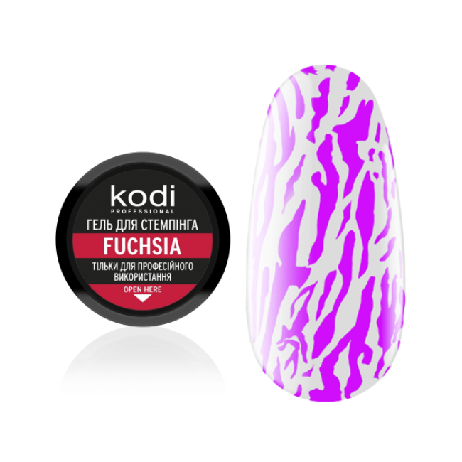 Stamping Gel Fuchsia, 4 ml - Kodi Professional