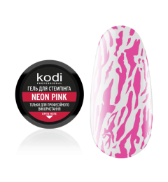 Stamping Gel Neon Pink, 4 ml