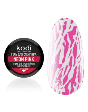 Гель для стемпинга Stamping Gel Neon Pink, 4 мл