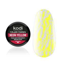 Stamping Gel Neon Yellow, 4 ml