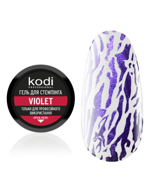 Гель для стемпинга Stamping Gel Neon Violet, 4 мл