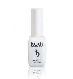 Матовое верхнее покрытие топ/финиш для гель-лака, 8 мл - Matte Top Coat Velour Kodi professional 