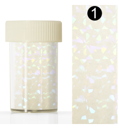 Nail Art Foil in Jar (4*110 cm) №1