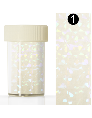 Nail Art Foil in Jar (4*110 cm) №1