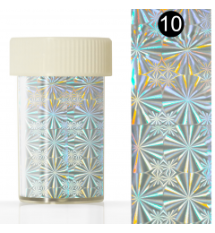 Nail Art Foil in Jar (4*110 cm) №10