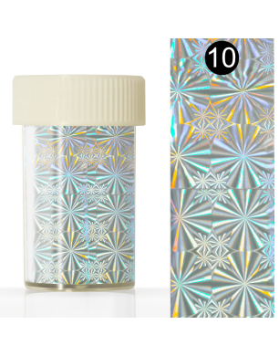 Nail Art Foil in Jar (4*110 cm) №10