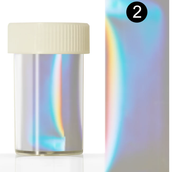 Nail Art Foil in Jar (4*110 cm) №2 Nail Art Foil in Jar (4*110 cm) №2 - Kodi Professional