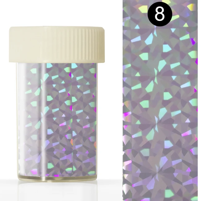 Nail art foil  in a jar (4*110 cm) №8 - Kodi Professional