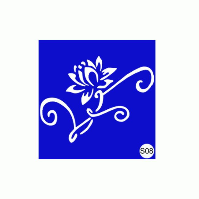 Stencil for Henna S08 - Kodi Professional