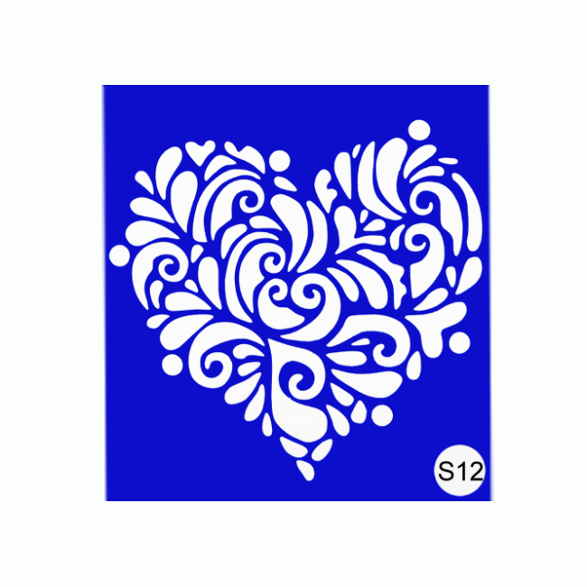 Трафарет для хны S12 - Kodi Professional