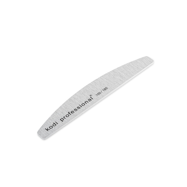 Nail File Half Gray 180/100 - Kodi Professional