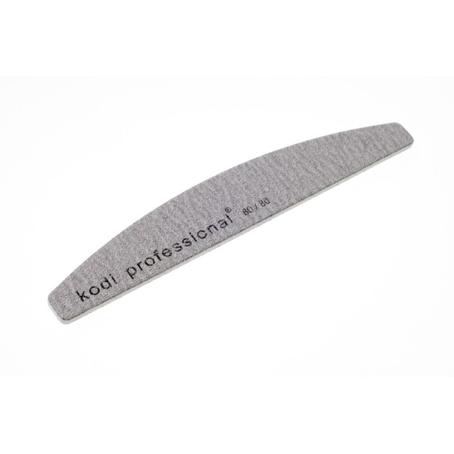 Nail File Half Gray 80/80 - Kodi Professional