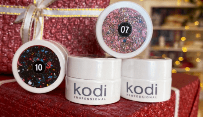 Palette of gel paints KODI