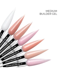 Medium Builder Gel 02, 30 g (shade: Dark Beige)