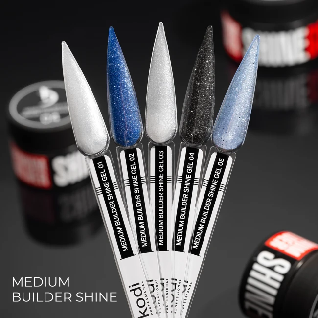 Medium builder shine gel 02, 30 g - Kodi Professional
