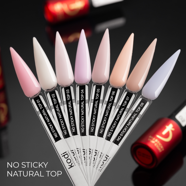 Natural Top 1, No Sticky Top Coat Kodi professional, 7 ml - Kodi Professional