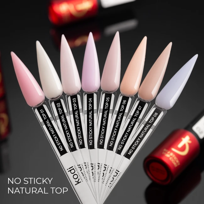 Natural Top 7, No Sticky Top Coat Kodi professional, 7 ml - Kodi Professional