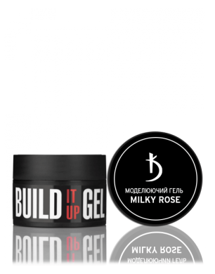 Моделирующий гель Build It Up Gel “Milky Rose”, 12 мл 