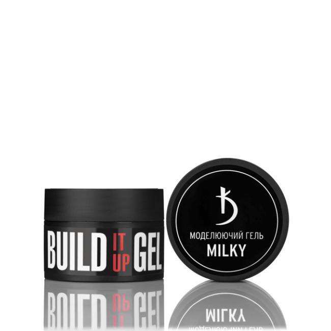 Моделирующий гель Build It Up Gel “Milky”, 12 мл - Kodi Professional