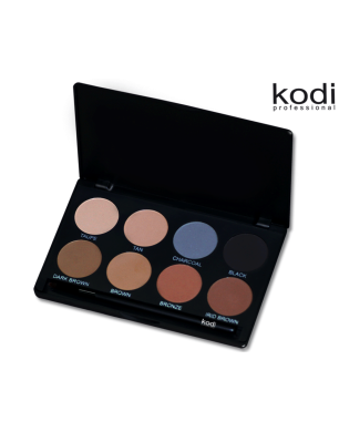 Eyebrow Kit Kodi Professional Make-up (Set of Shadows for Eyebrow Modeling)