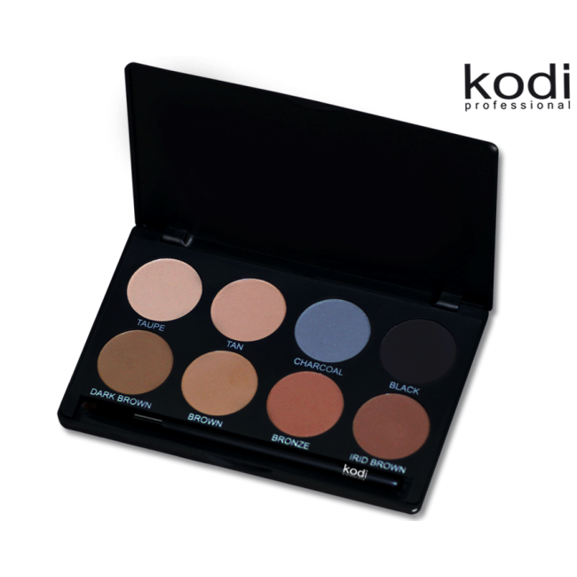 Eyebrow Kit Kodi Professional Make-up (Set of Shadows for Eyebrow Modeling) - Kodi Professional