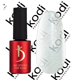 Верхнее покрытие для гель-лака без липкого слоя Sparkle (No Sticky Top coat Sparkle), 7 мл