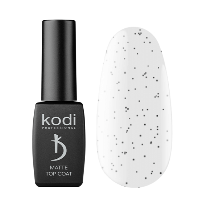 Matte Top Coat for Gel Polish without sticky layer, 8 ml - Art 02, Kodi professional  - Kodi Professional