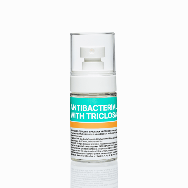 Antibacterial Feet Liquid with Triclosan, 70 ml - Kodi Professional