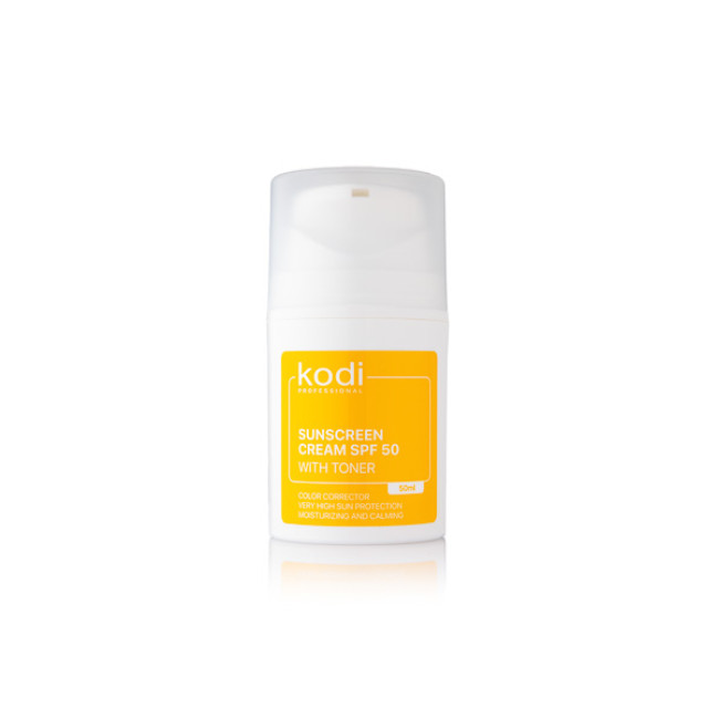 Sunscreen cream SPF50, 50 ml - Kodi Professional