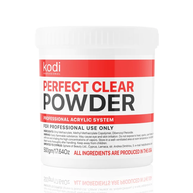 Perfect Clear Powder (Basic Clear Acrylic) 500 g - Kodi Professional