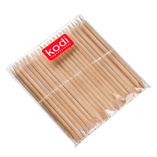 Orange sticks for manicure 10 cm (50 pcs.) - Kodi Professional