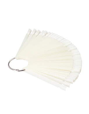 Fan-Shaped Demonstration Palette, 50 tips (natural color)