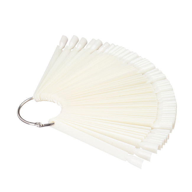 Fan-Shaped Demonstration Palette, 50 tips (natural color) - Kodi Professional