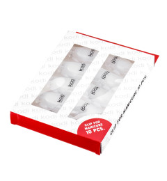 Clips for Gel Polish Removal (for Manicure), 10pcs