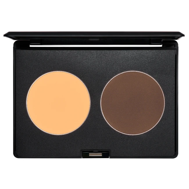 DUAL COMPACT No. 2 (KIT FOR LIGHT AND SHADOW CORRECTION OF THE FACE) DUAL COMPACT No. 2 (KIT FOR LIGHT AND SHADOW CORRECTION OF THE FACE) - Kodi Professional