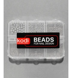 Beads for Nail Design (color: light gray)
