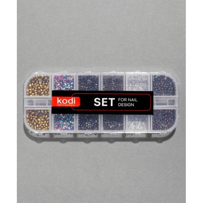 Set for Nail Design, Mix No. 4 - Kodi Professional