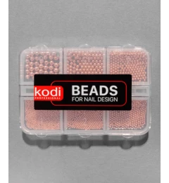 Beads for Nail Design (color: rose gold)