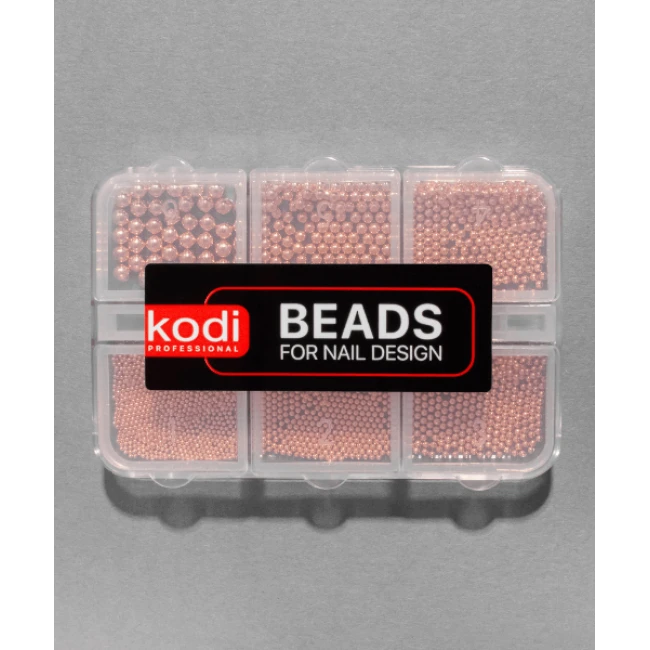 Beads for Nail Design (color: rose gold) - Kodi Professional
