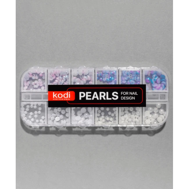Pearls for Nail Design, Mix No. 1 - Kodi Professional