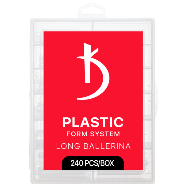 Plastic Tips Long Ballerina (240 pcs/pack) - Kodi Professional