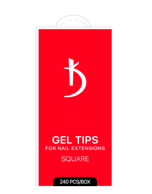 Gel Tips for Extensions SQUARE (240 pcs/pack)