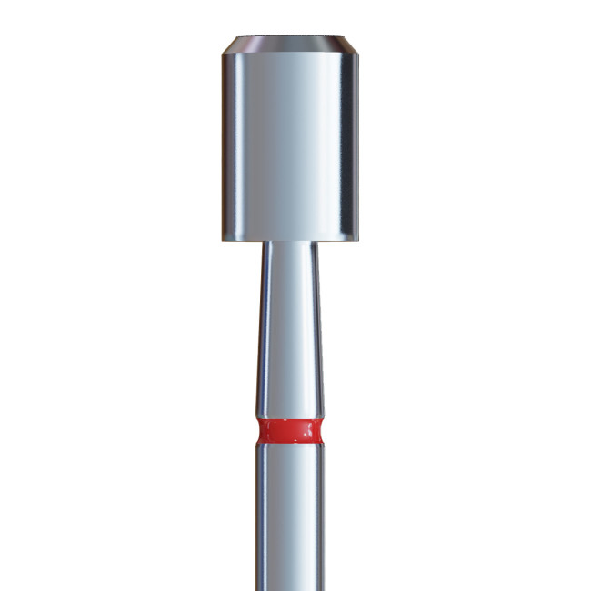 П№20 V104.157TR.514.050 (фреза алмазная цилиндр 157ТR, длина 7,0 мм, D=5,0 мм, мягкий абразив) - Kodi Professional