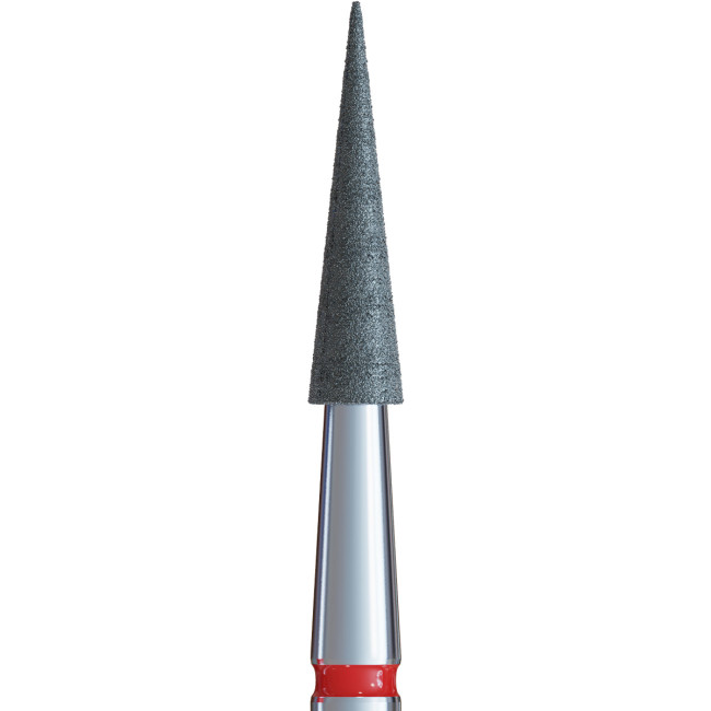 №24 V104.166.514.021 (Drill Bit Diamond Cone-Shaped 166, Length 10,0 mm, D=2,1 mm, Soft Abrasive) - Kodi Professional
