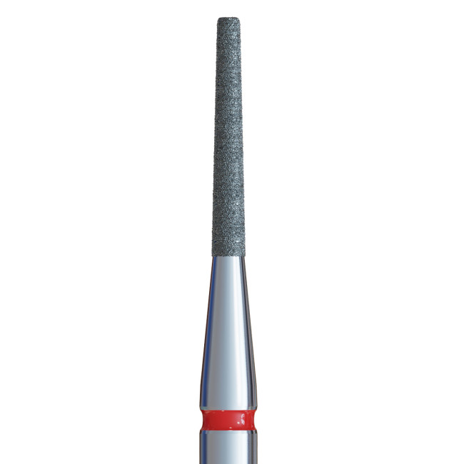 П№28 V104.173.514.012 (фреза алмазная игольчатая 173, длина 10,0 мм, D=1,2 мм, мягкий абразив) - Kodi Professional