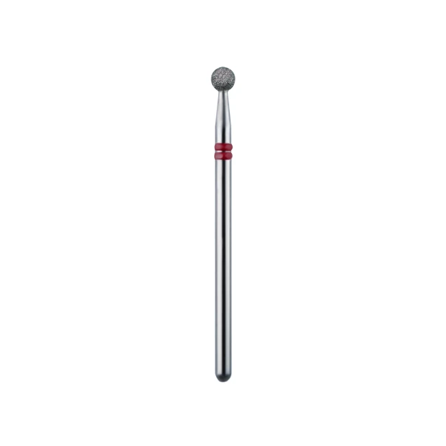 Diamond drill bit, 3.5 mm diameter, shape: ball, soft abrasive, part length 3.5 mm, P801f035 - Kodi Professional