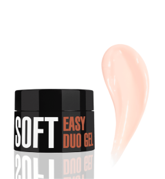 Professional Acrylic Gel System Easy Duo Gel Soft (Color: Creme Brulee), 20 g