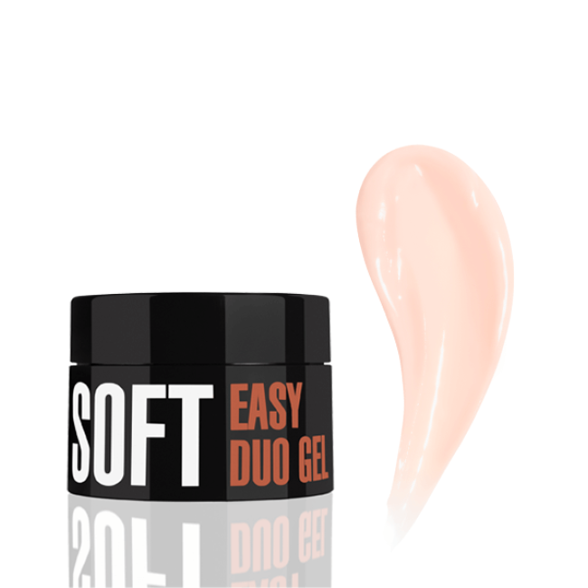 Professional Acrylic Gel System Easy Duo Gel Soft (Color: Creme Brulee), 20 g - Kodi Professional