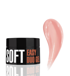 Профессиональная акрилово-гелевая система Easy Duo Gel Soft (цвет: Jade Rose), 20 г