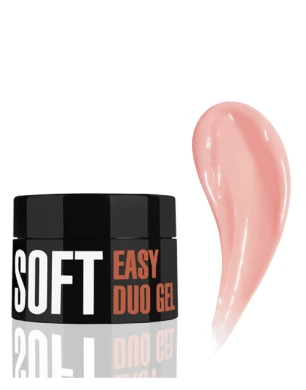 Professional Acrylic Gel System Easy Duo Gel Soft (Color: Jade Rose), 20 g